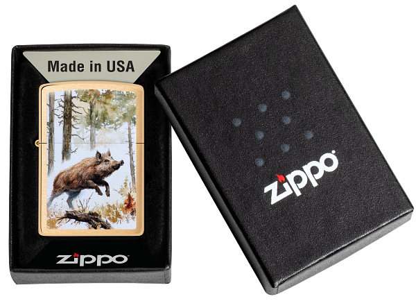Zippo 60.007.521 vžigalnik Wild Boar