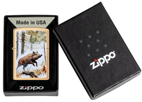 Zippo 60.007.521 vžigalnik Wild Boar
