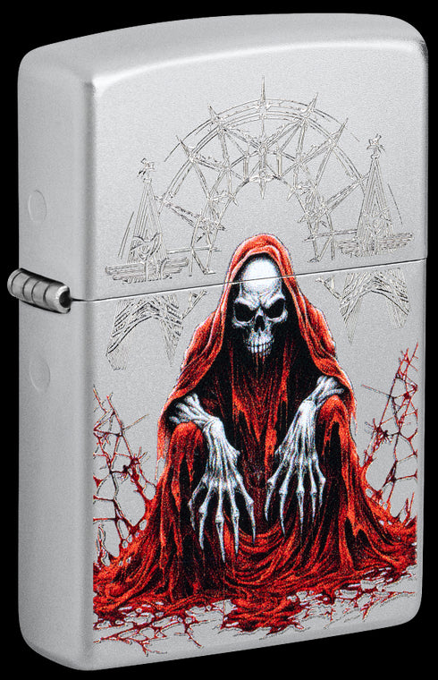 Zippo 60.007.576 vžigalnik Red Grim Reaper