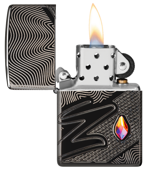 Zippo 46928 vžigalnik Z with Jewell, Armor