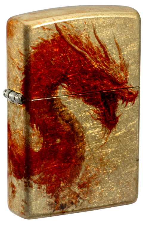 Zippo 60.007.647 vžigalnik Samurai vs Asian Dragon