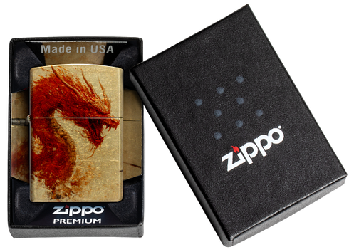Zippo 60.007.647 vžigalnik Samurai vs Asian Dragon