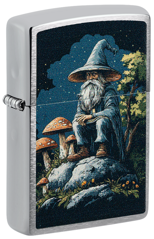 Zippo 60.007.669 vžigalnik Wizard & Mushrooms