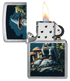 Zippo 60.007.669 vžigalnik Wizard & Mushrooms