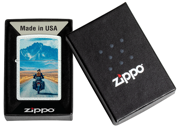 Zippo 60.007.685 vžigalnik Motorist & The Open Road