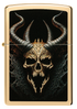 Zippo 60.007.692 vžigalnik Horror Golden Skull