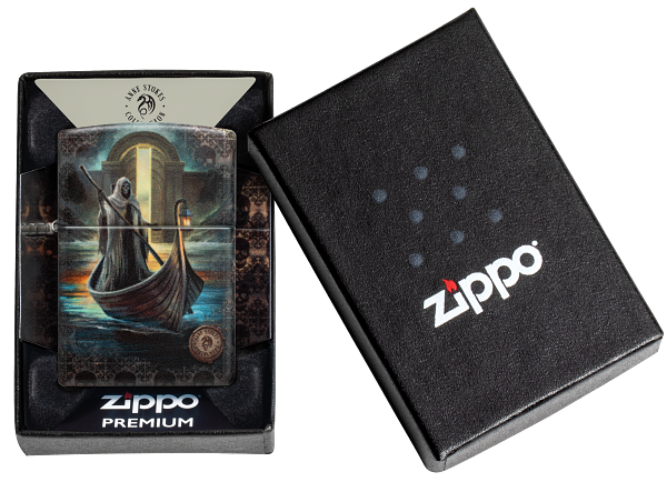 Zippo 47085 vžigalnik The Ferryman by Anne Stokes