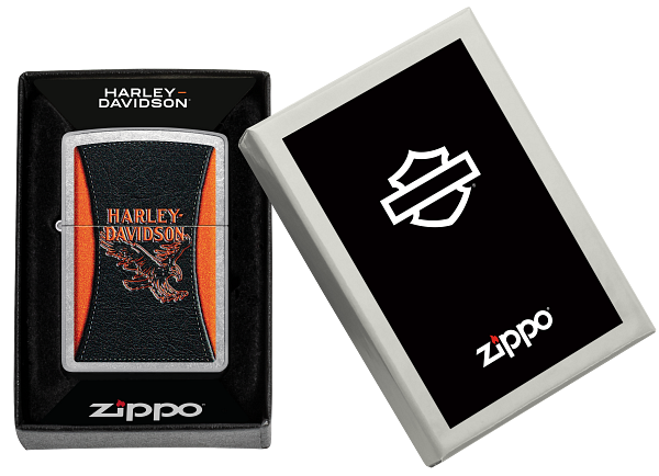 Zippo vžigalnik 47097 Harley-Davidson® Leather Eagle