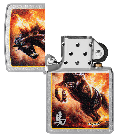 Zippo 47105 vžigalnik Fire Horse by Mazzi