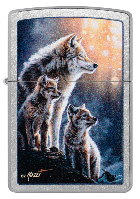 Zippo 47106 vžigalnik Wolf Pack by Mazzi