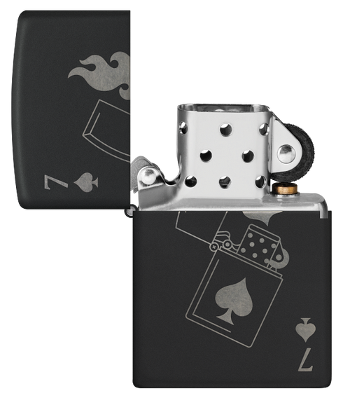 Zippo 47134 vžigalnik Lighter Lucky Spade 7