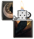 Zippo 47135 vžigalnik Crow and Crescent Moon