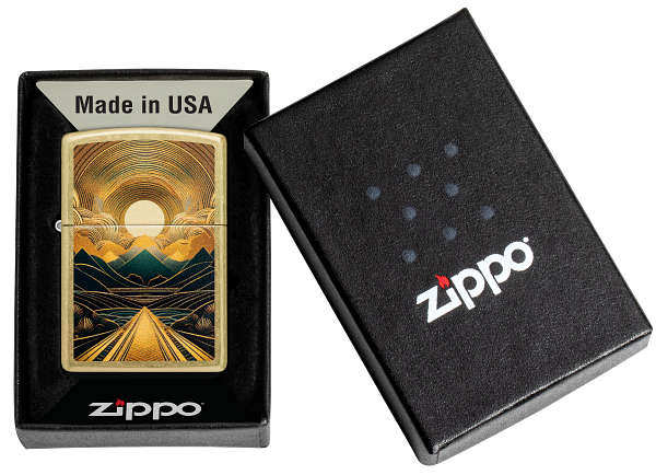 Zippo 47137 vžigalnik Road Through the Mountains