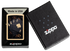 Zippo 47141 vžigalnik Black & Golden Poker