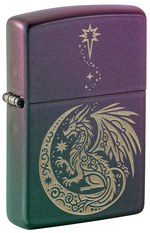 Zippo 47151 vžigalnik Fantasy Dragon and Crescent Moon