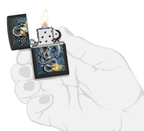 Zippo 47181 vžigalnik Stone Dragon