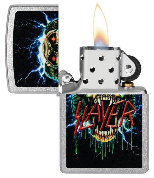 Zippo 47222 vžigalnik Slayer, Street Chrome