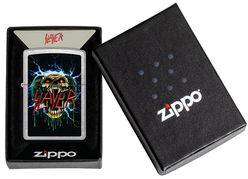 Zippo 47222 vžigalnik Slayer, Street Chrome