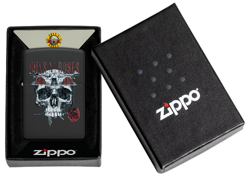 Zippo 47227 vžigalnik Guns'N'Roses, Black Matte