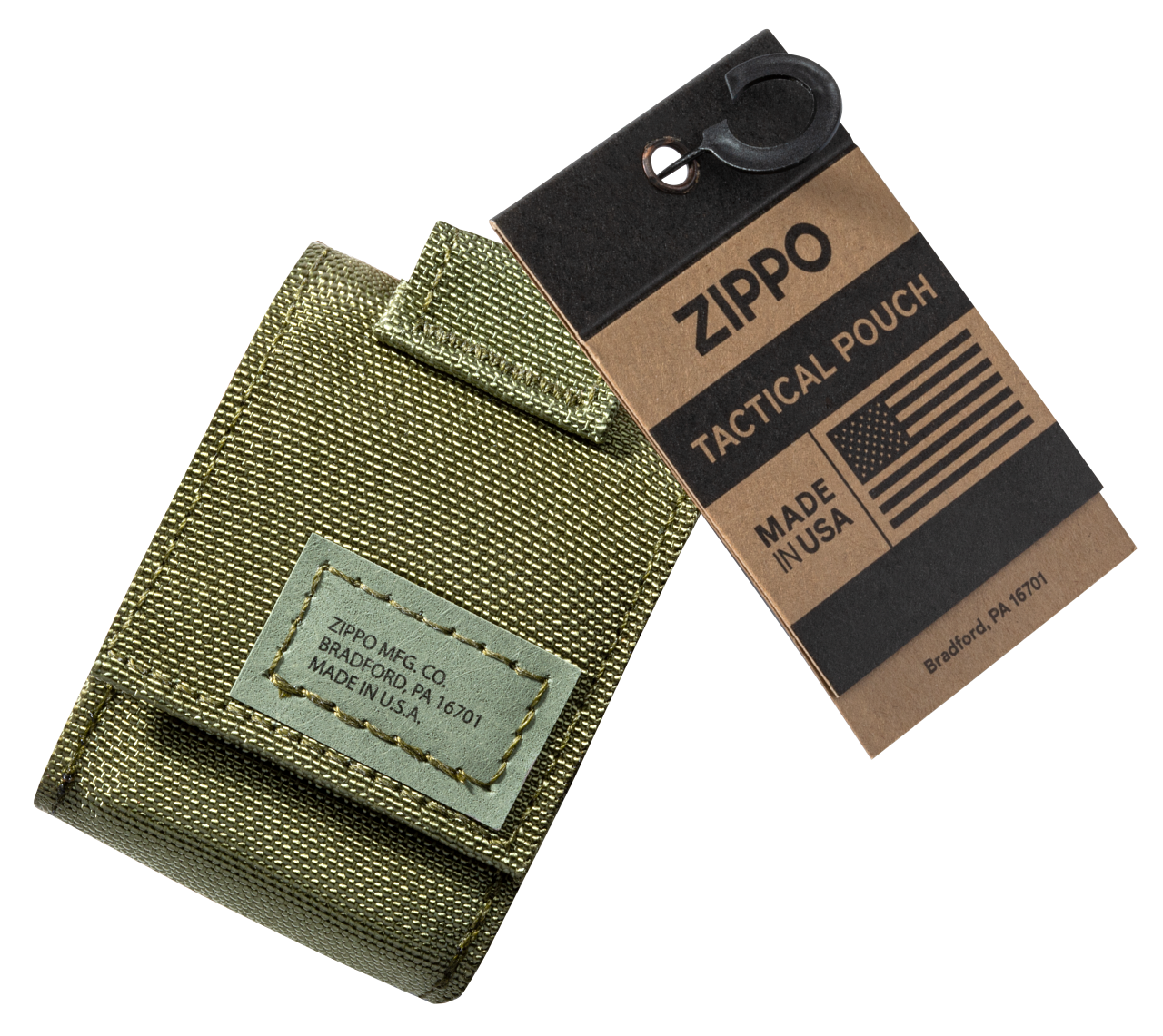 Zippo 48402 Etui Taktičen Zelen Nylon