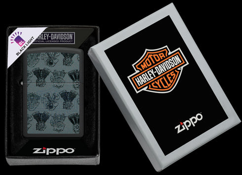 Zippo vžigalnik 48600 Harley Davidson Motors UV