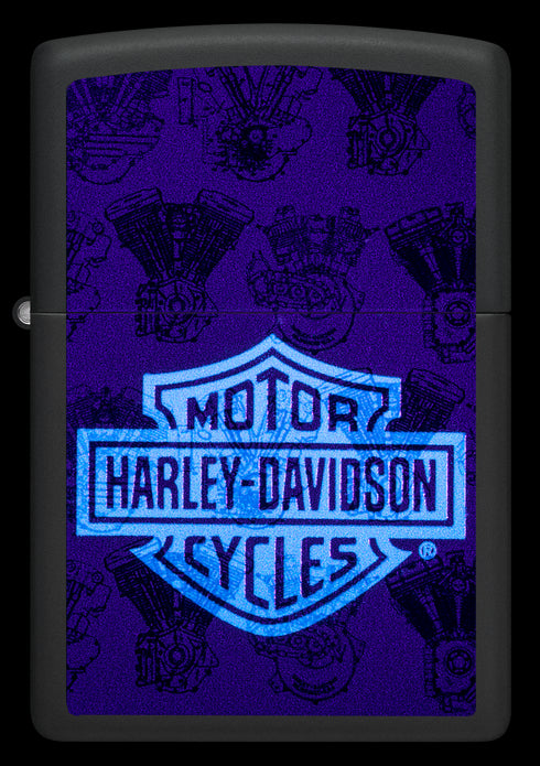 Zippo vžigalnik 48600 Harley Davidson Motors UV