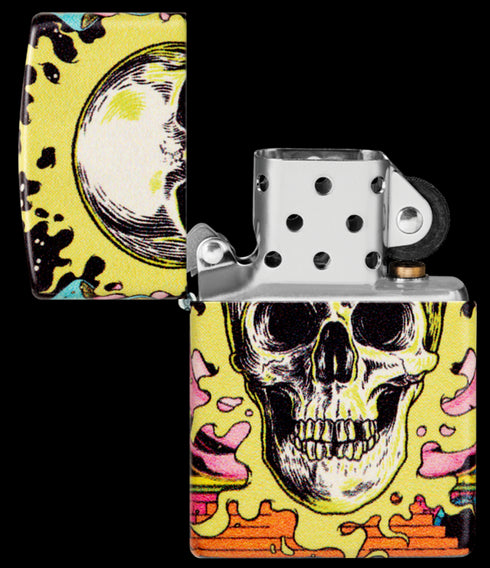 Zippo vžigalnik 48640 Psychedelic Skull