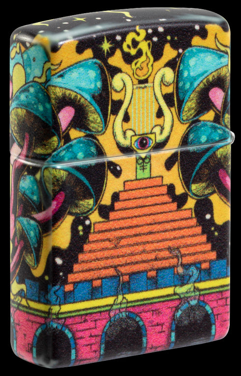 Zippo vžigalnik 48640 Psychedelic Skull