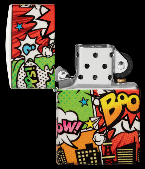 Zippo vžigalnik 60.006.555 Pop Art City 360