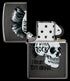Zippo vžigalnik 60.006.559 Punk Rock Skull, Grey