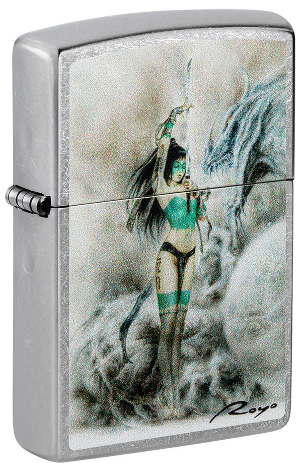 Zippo 48665 vžigalnik Worrior Woman by Luis Royo