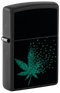 Zippo vžigalnik 48677 Pixel Cannabis UV