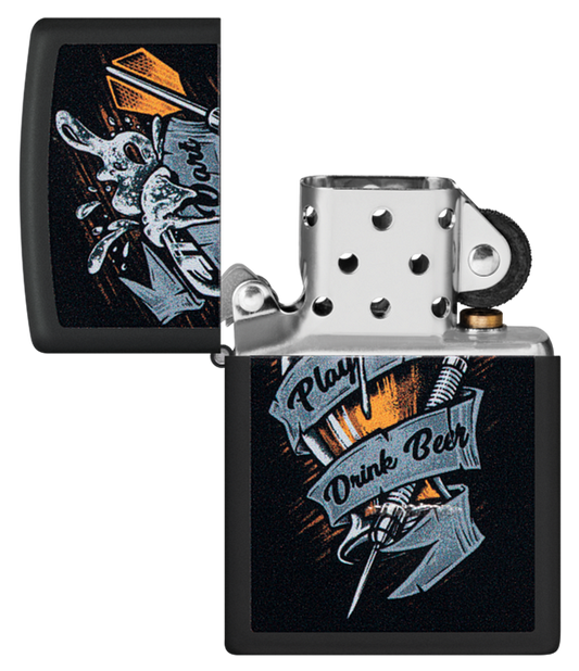Zippo vžigalnik 48679 Darts & Beer