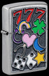 Zippo 48682 vžigalnik All Luck Design, Street Chrome