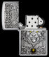 Zippo vžigalnik 48690 Fierce Wolf Emblem