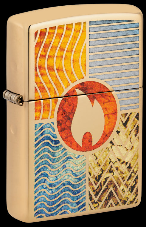 Zippo vžigalnik 48729 Elements of Earth