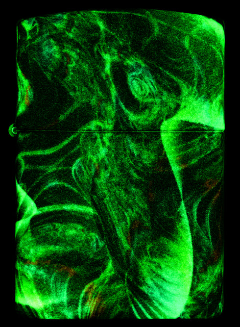 Zippo vžigalnik 48774 Psychedelic Swirl Glow in the Dark