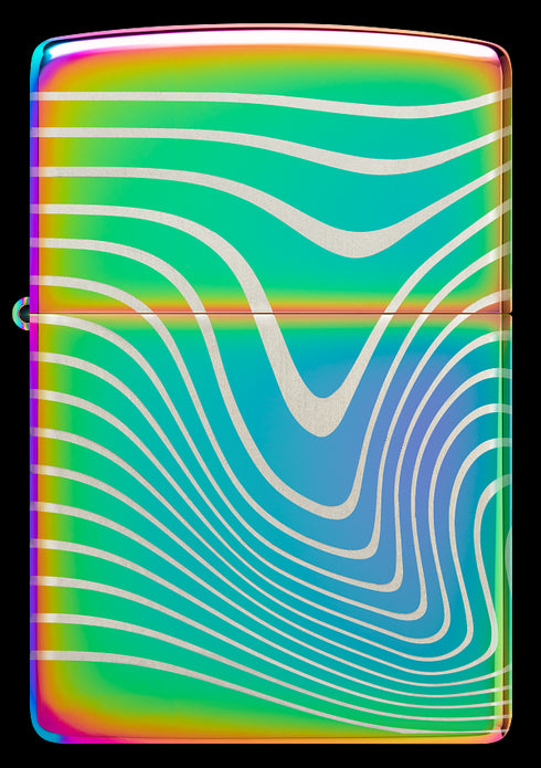 Zippo 48775 vžigalnik Wavy Pattern, Multi Color