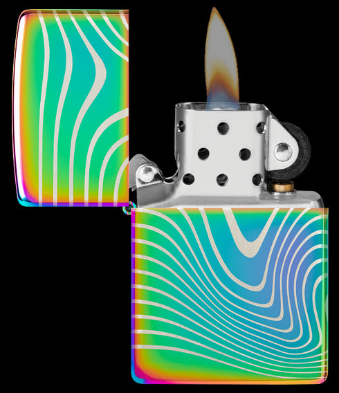 Zippo 48775 vžigalnik Wavy Pattern, Multi Color