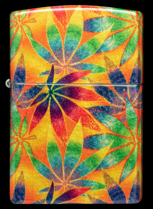 Zippo vžigalnik 48776 Cannabis Tumbled Brass