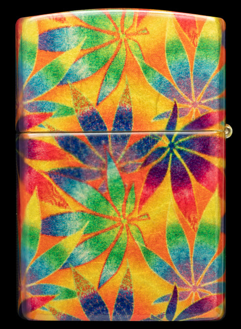 Zippo vžigalnik 48776 Cannabis Tumbled Brass