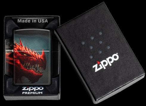 Zippo vžigalnik 48777 Red Dragon