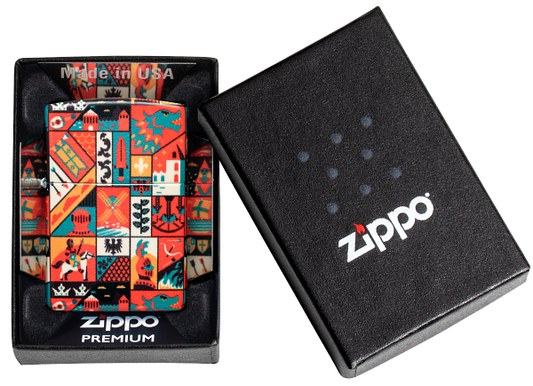 Zippo 48786 vžigalnik Of The Old Ages, 540 Matte
