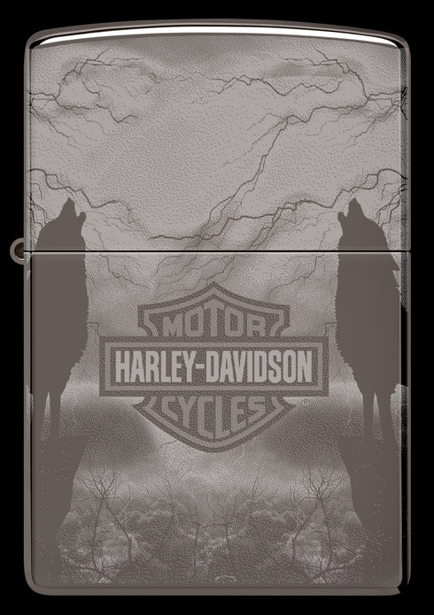 Zippo vžigalnik 48799 Harley Davidson Wolves
