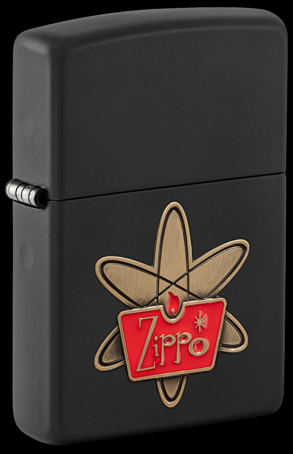 Zippo 48920 vžigalnik Zippo Atom, Black Matte