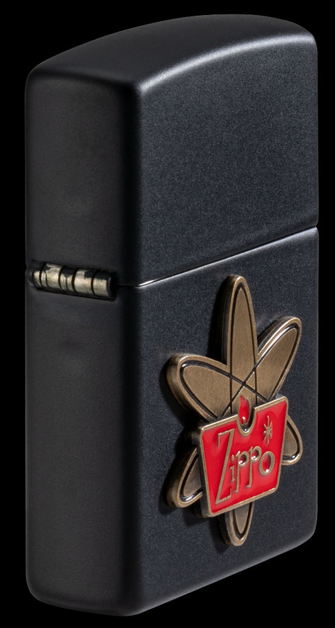 Zippo 48920 vžigalnik Zippo Atom, Black Matte