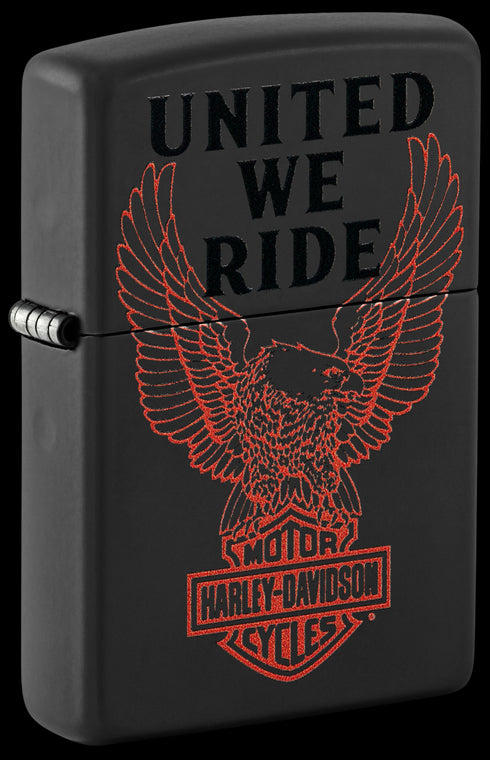 Zippo vžigalnik 48983 Harley Davidson, United We Ride