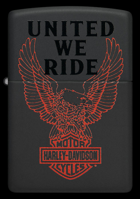 Zippo vžigalnik 48983 Harley Davidson, United We Ride