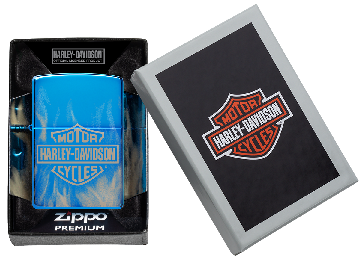 Zippo vžigalnik 49469 Harley Davidson® Flames