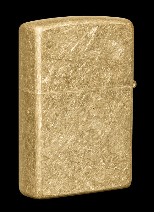 Zippo vžigalnik 49477 Classic Tumbled Brass